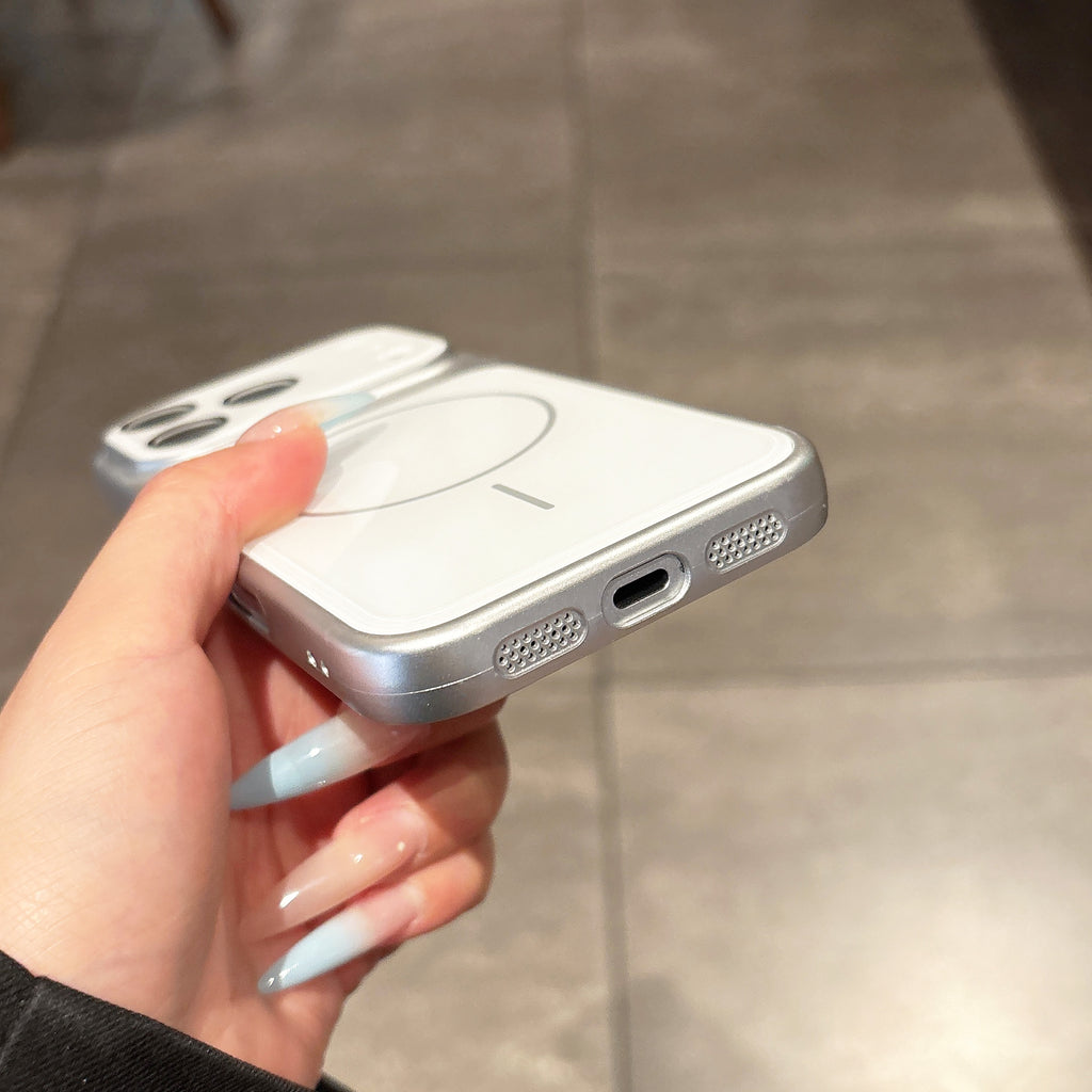 Matte Frame Compatible with MagSafe Case for iPhone