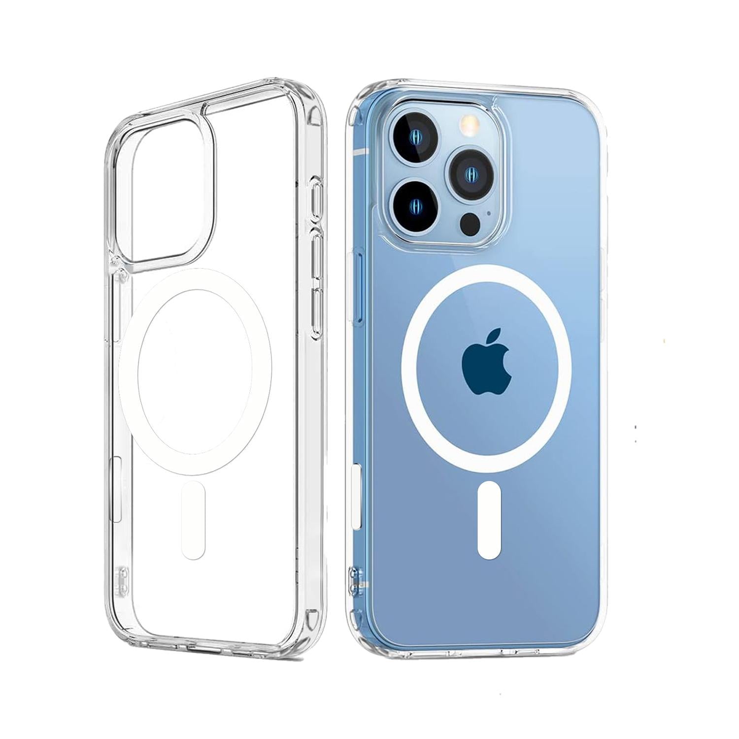 Transparent Compatible with MagSafe Case for iPhone