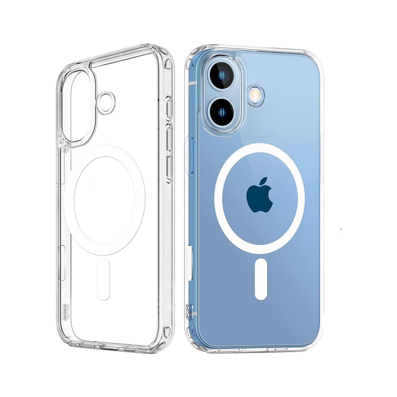Transparent Compatible with MagSafe Case for iPhone