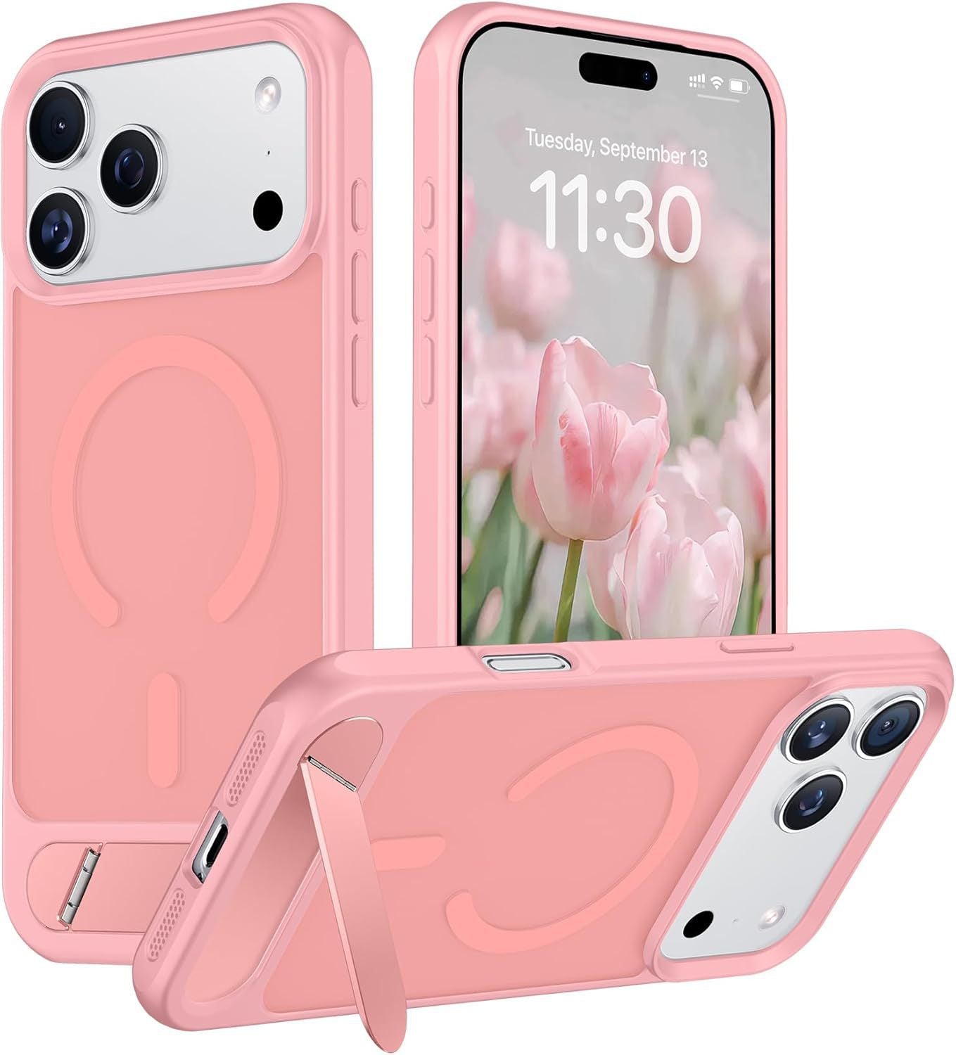 Translucent Matte Compatible with MagSafe Case for iPhone