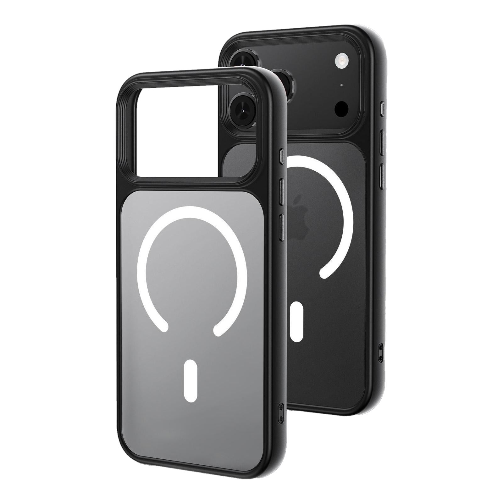 Bumper Translucent Matte Compatible with MagSafe Case for iPhone
