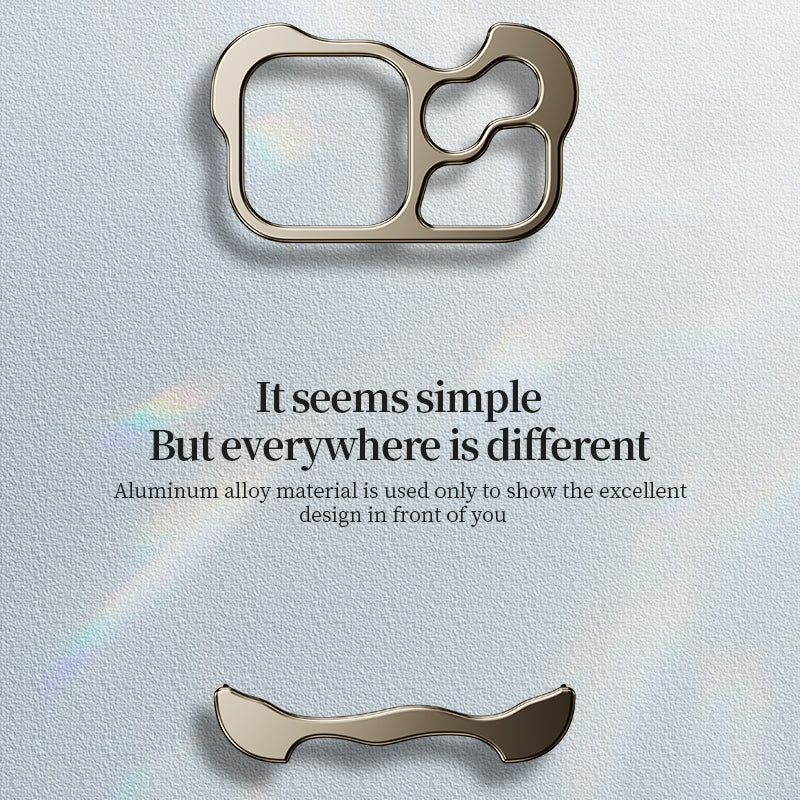 Minimal Metal Frameless Case for iPhone