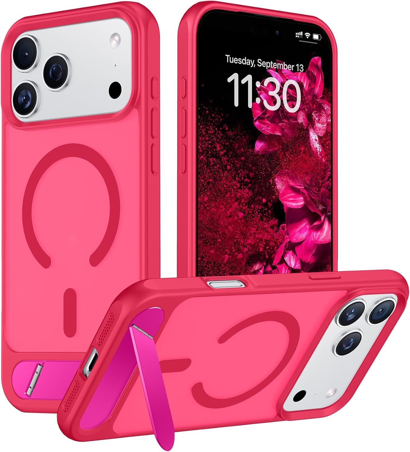 Translucent Matte Compatible with MagSafe Case for iPhone