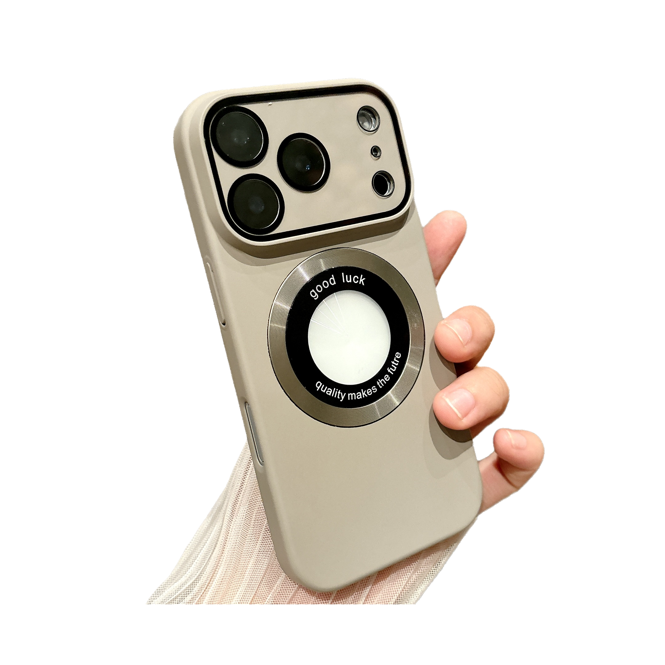 Camera Lens Protection Case for iPhone,Compatible with MagSafe