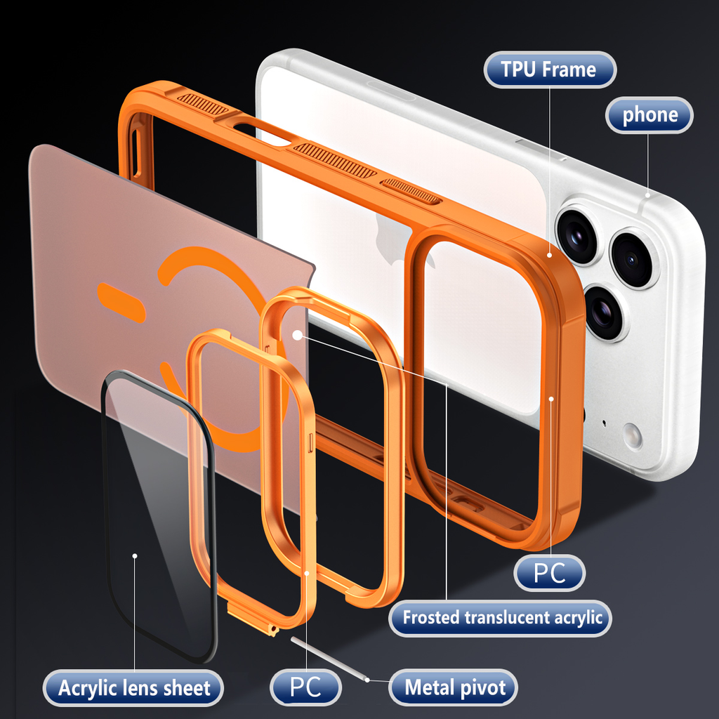 Camera Holder Kickstand Compatible with MagSafe Case for iPhone