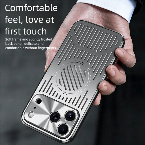 Aluminum Alloy Heat Dissipation Case for iPhone |Compatible with MagSafe