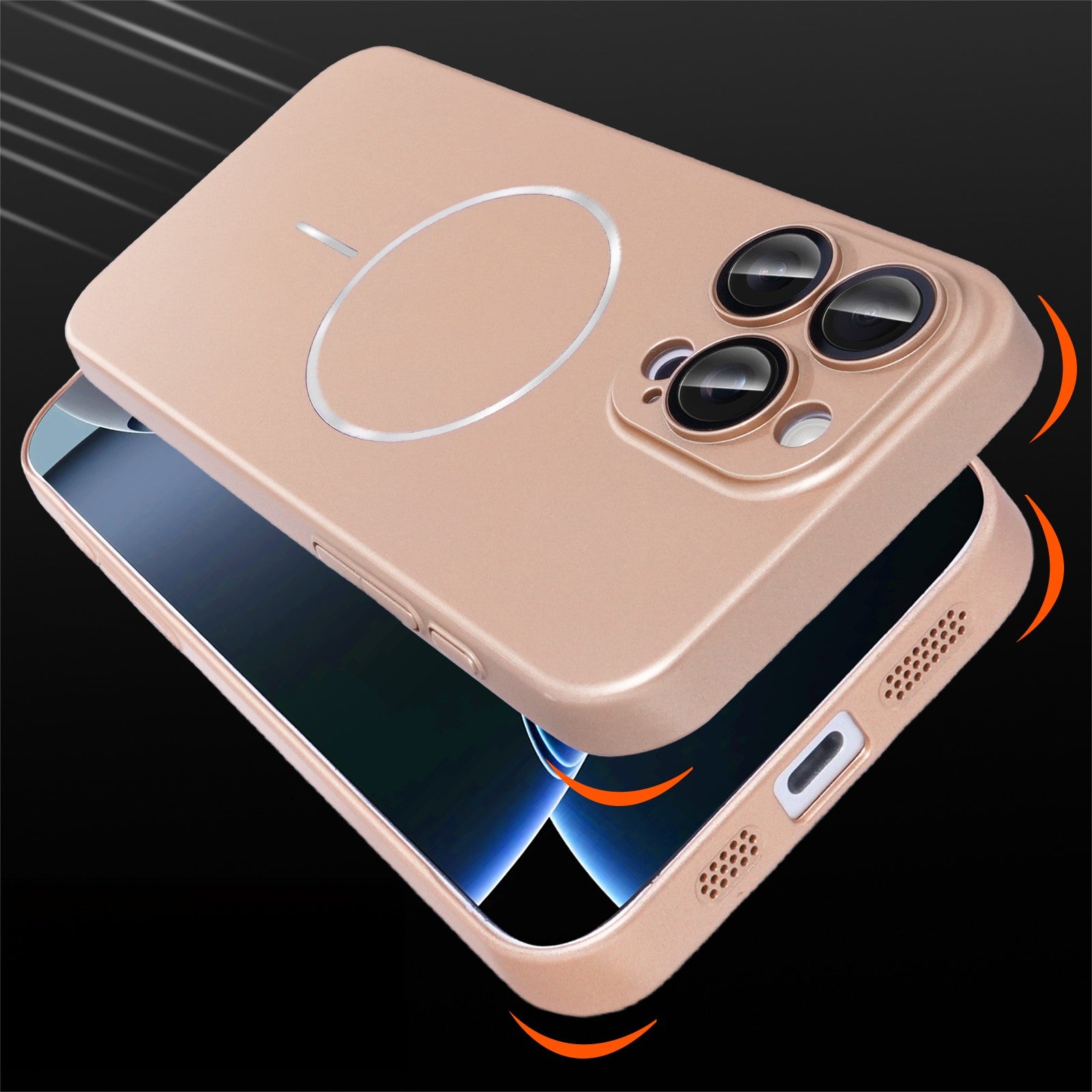 Matte Compatible with MagSafe Case for iPhone