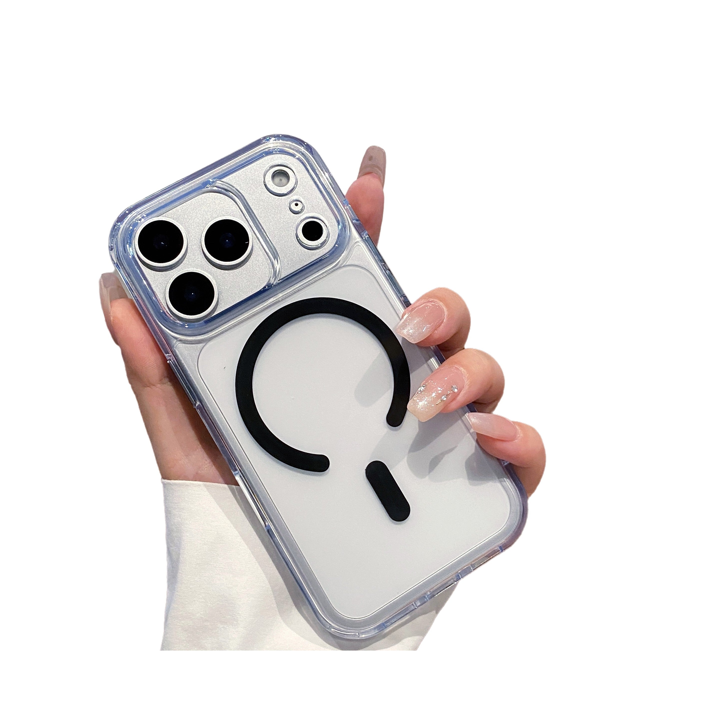 Transparent Compatible with MagSafe Case for iPhone