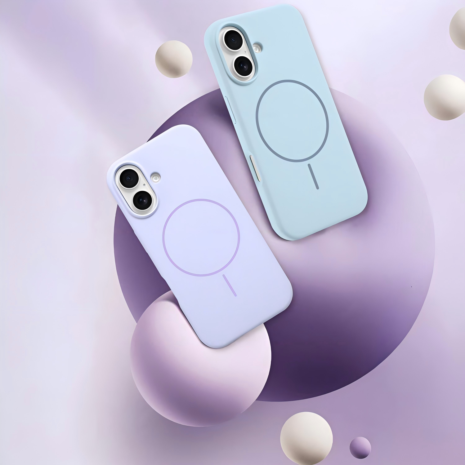 Silicone Case for iPhone  - Compatible with MagSafe