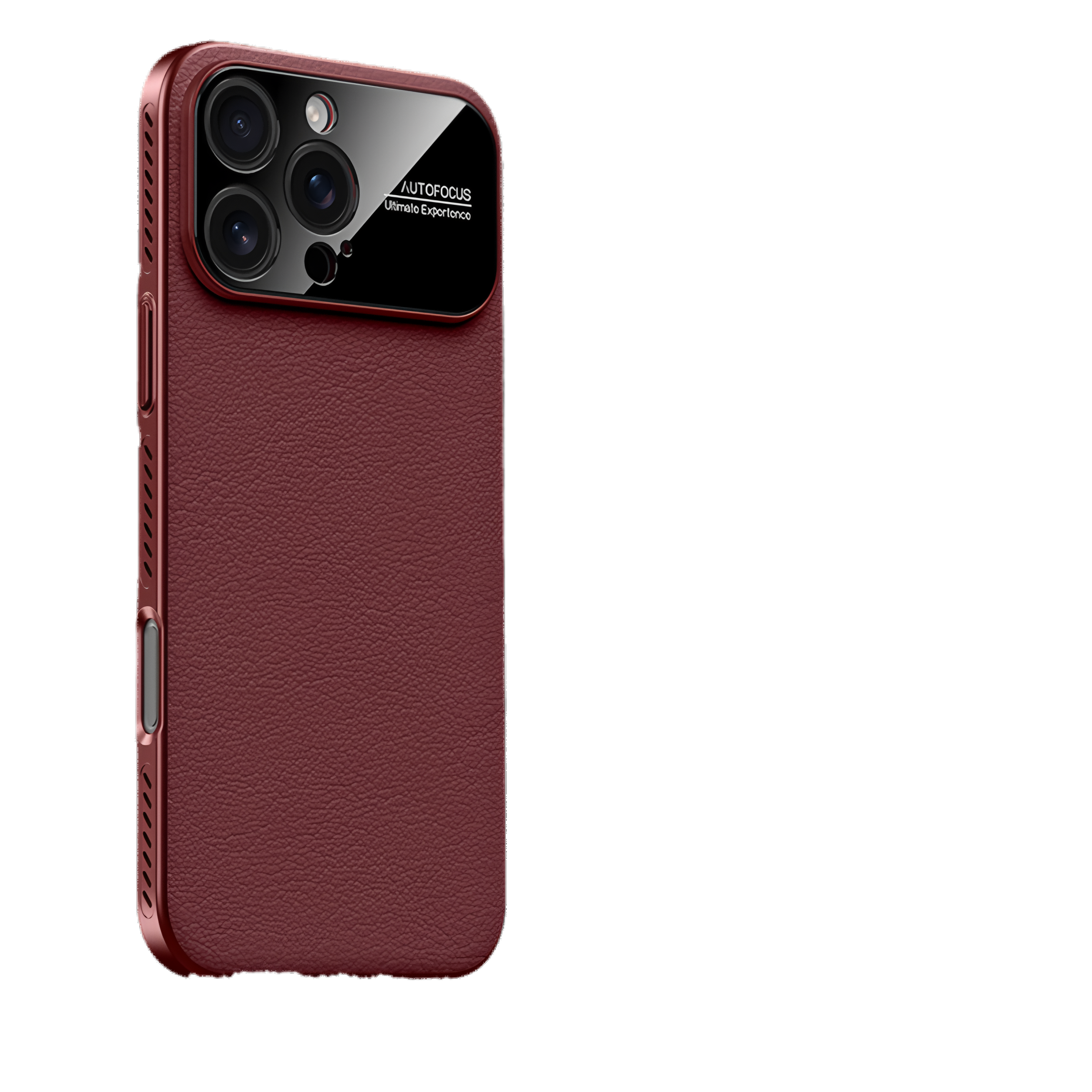 Leather Texture Case for iPhone,Breathable Bumper with Efficient Heat Dissipation