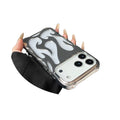 Plating 3D Flame Shape Case For iPhone