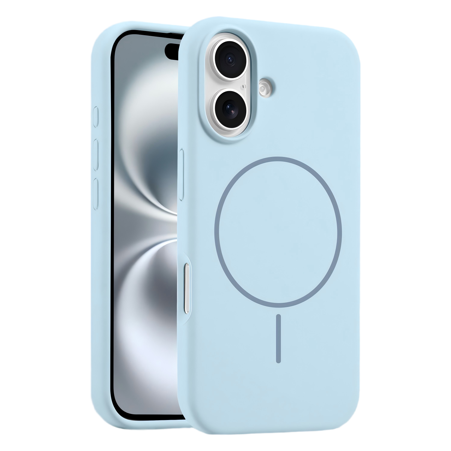 Silicone Case for iPhone  - Compatible with MagSafe