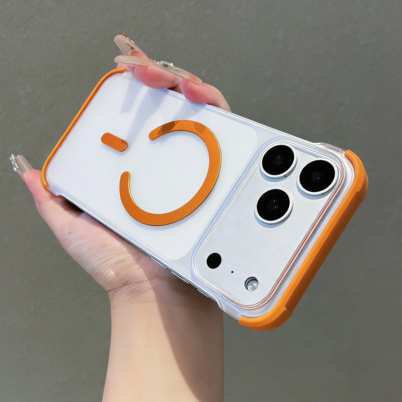 Frameless Compatible with Magsafe Case for iPhone