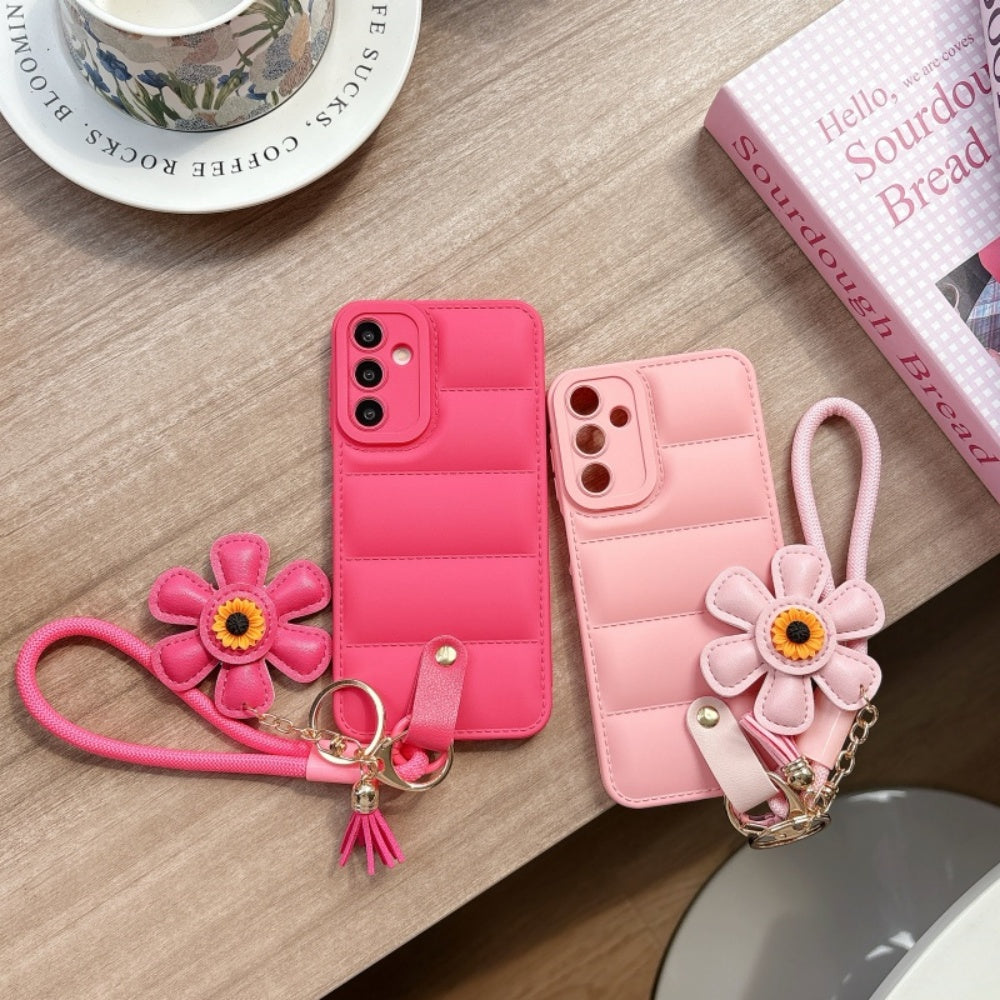 Wrist Strap,Liquid Silicone Case for iPhone