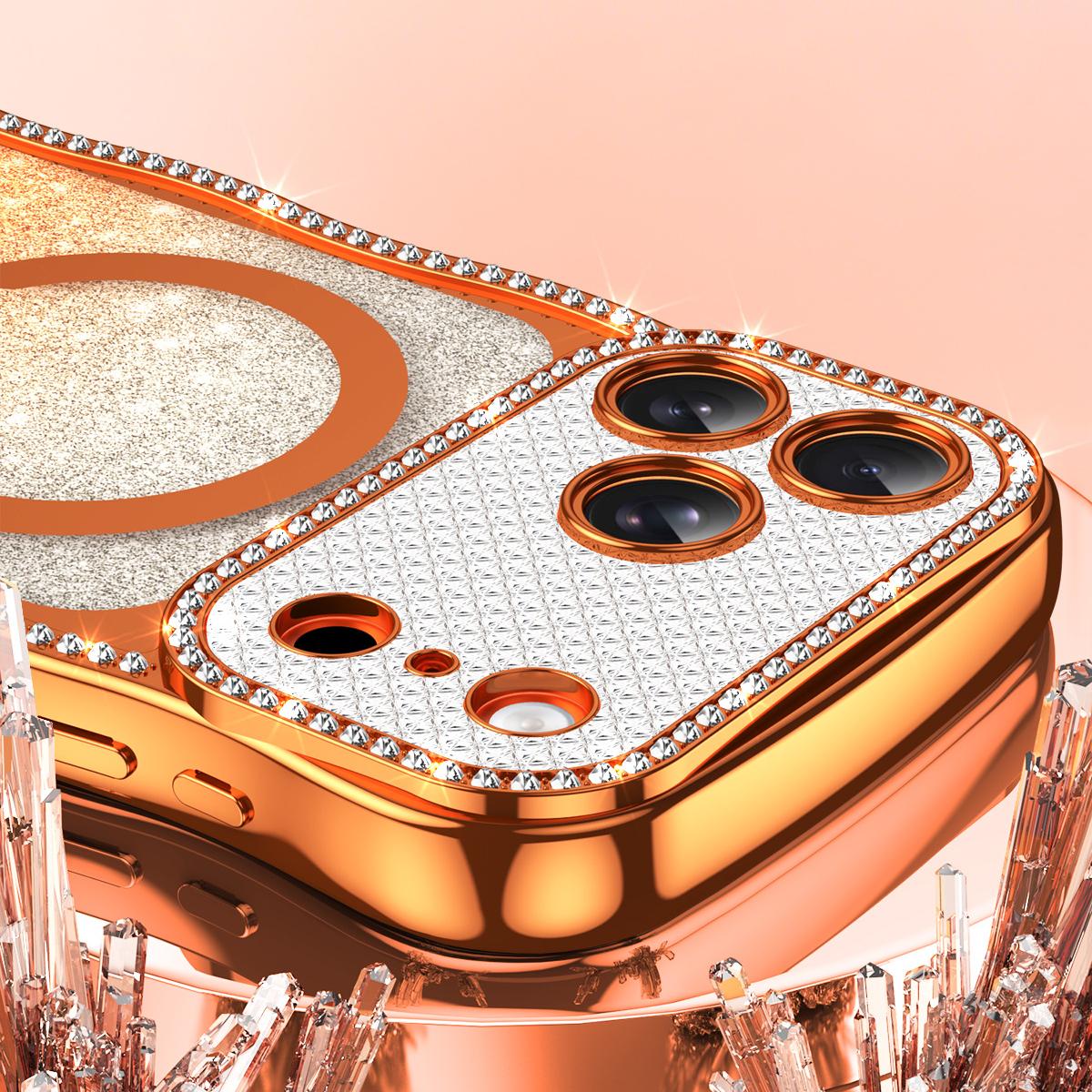 Glitter Diamond Compatible with Magsafe Case for iPhone