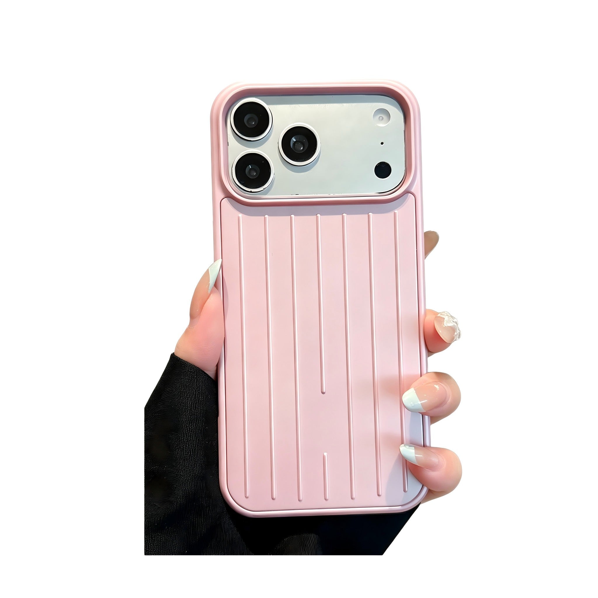Compatible Striped Design Case for iPhone