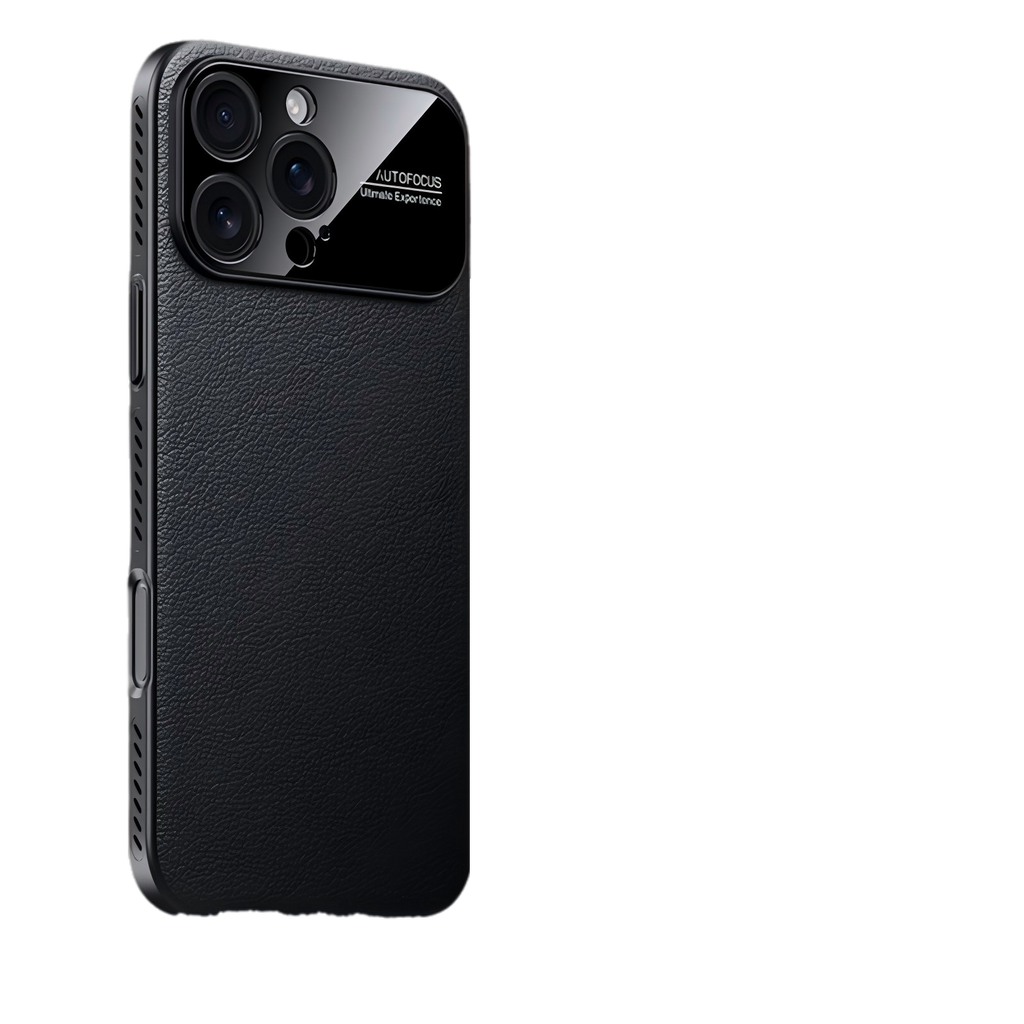 Leather Texture Case for iPhone,Breathable Bumper with Efficient Heat Dissipation
