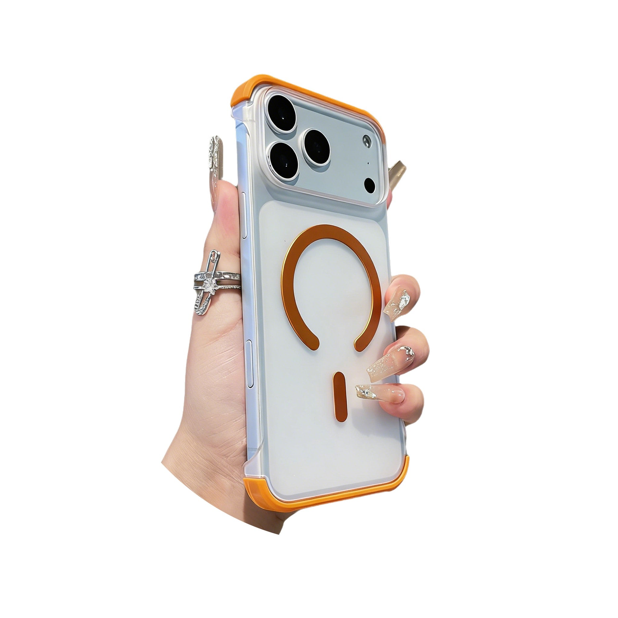 Frameless Compatible with Magsafe Case for iPhone