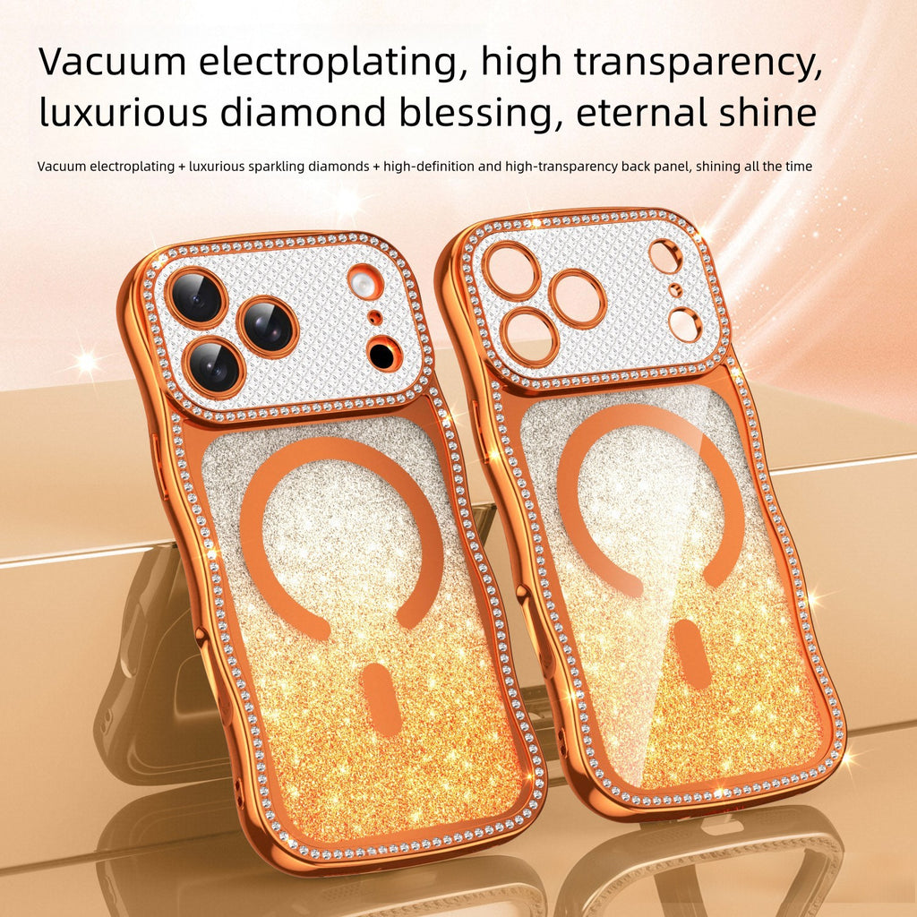 Glitter Diamond Compatible with Magsafe Case for iPhone