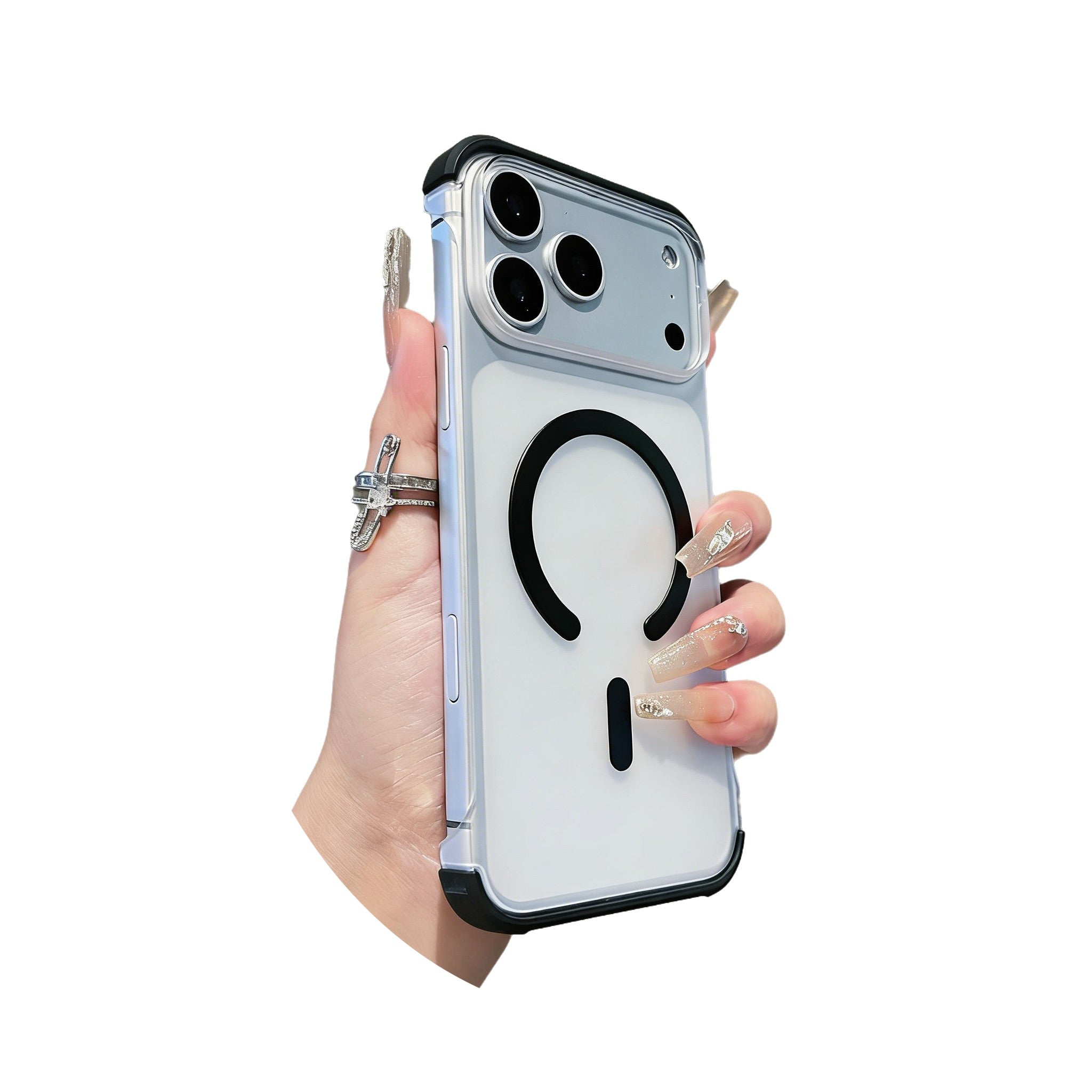 Frameless Compatible with Magsafe Case for iPhone