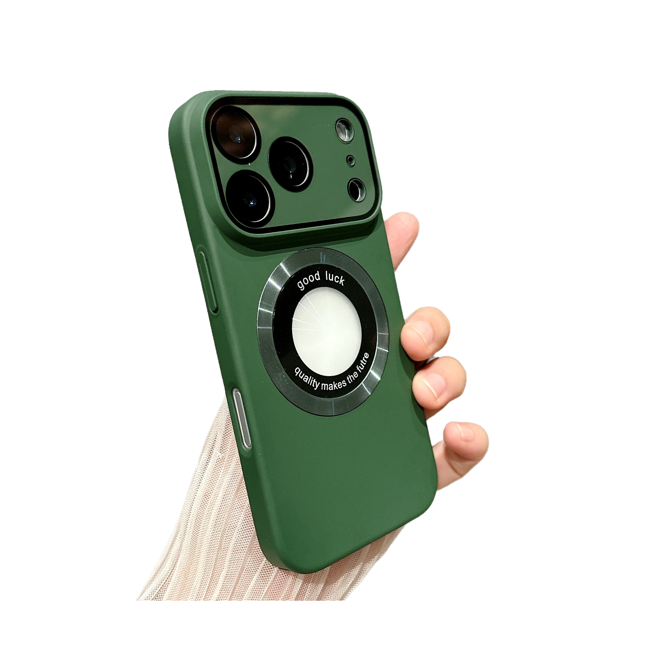 Camera Lens Protection Case for iPhone,Compatible with MagSafe