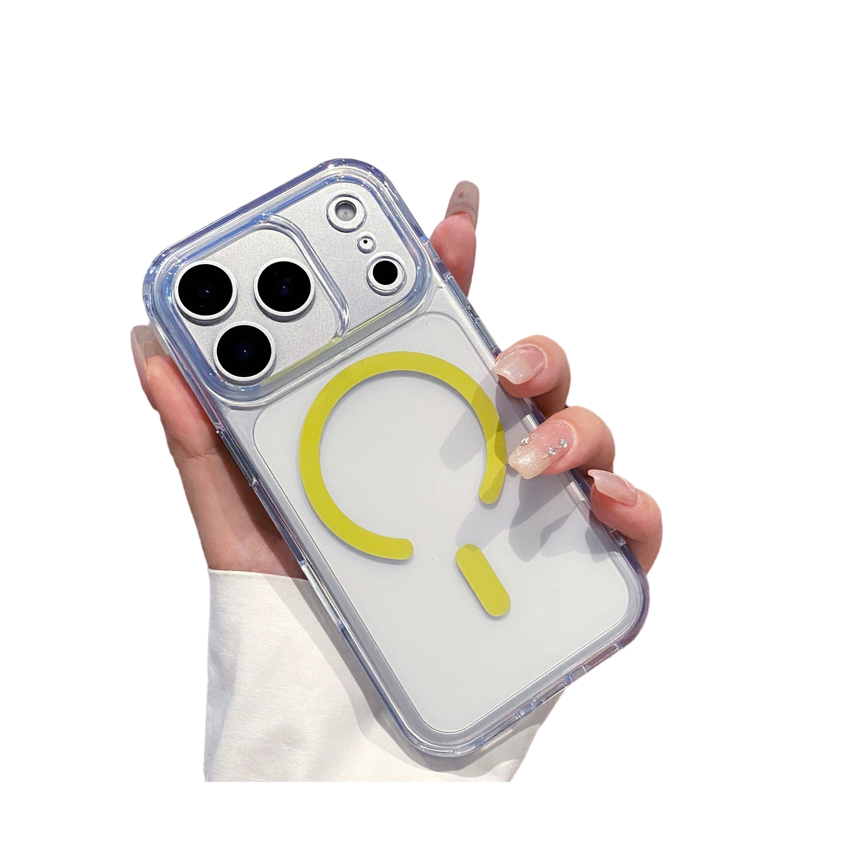 Transparent Compatible with MagSafe Case for iPhone