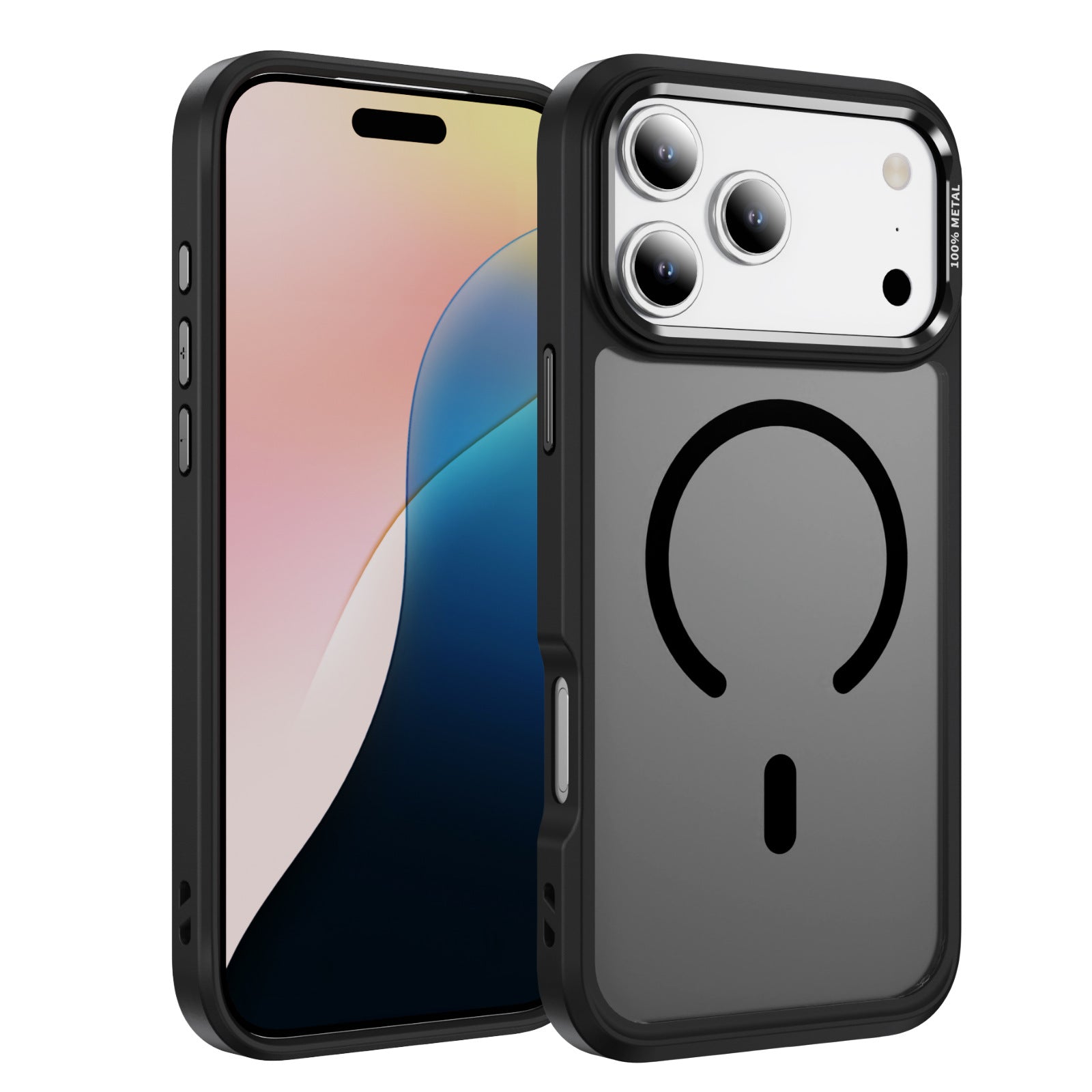 Translucent Matte Compatible with MagSafe Case for iPhone