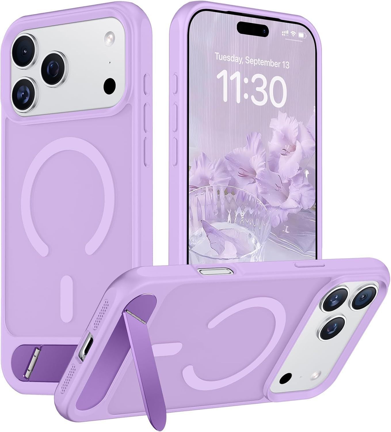 Translucent Matte Compatible with MagSafe Case for iPhone