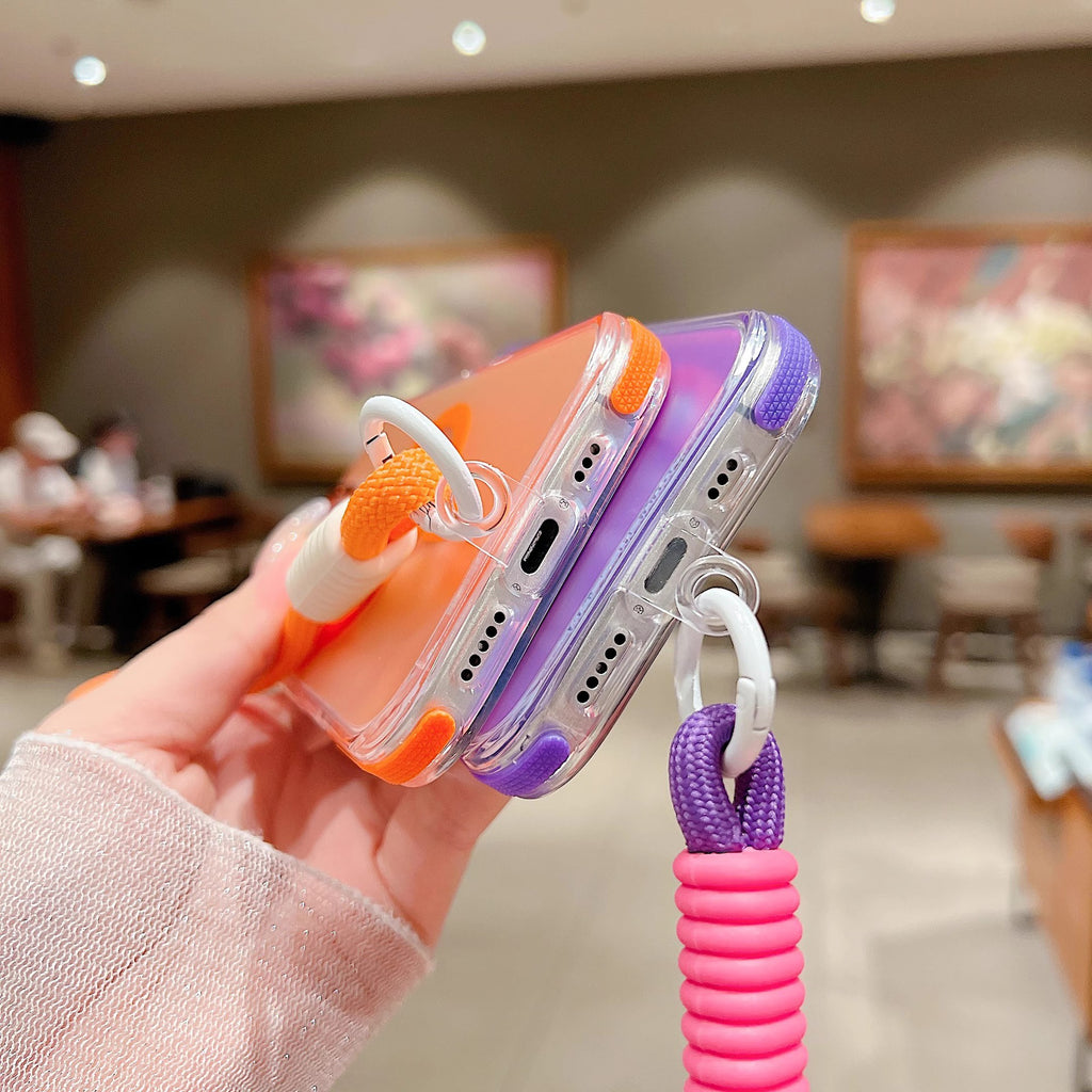 Laser Luster Case for iPhone,Compatible with Magsafe  Non-Slip Frame