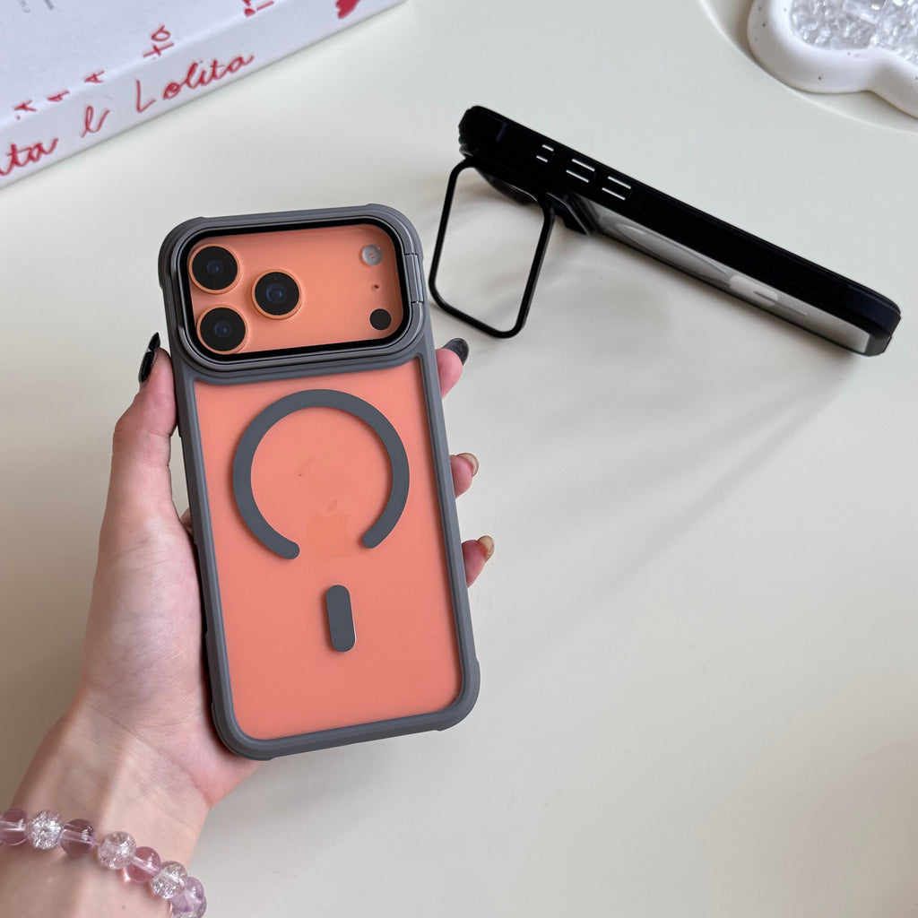 Camera Holder Kickstand,Four Corner Protection Compatible with Magsafe Case for iPhone