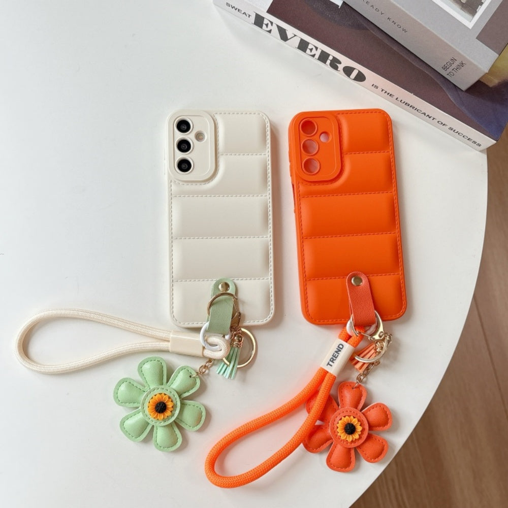 Wrist Strap,Liquid Silicone Case for iPhone