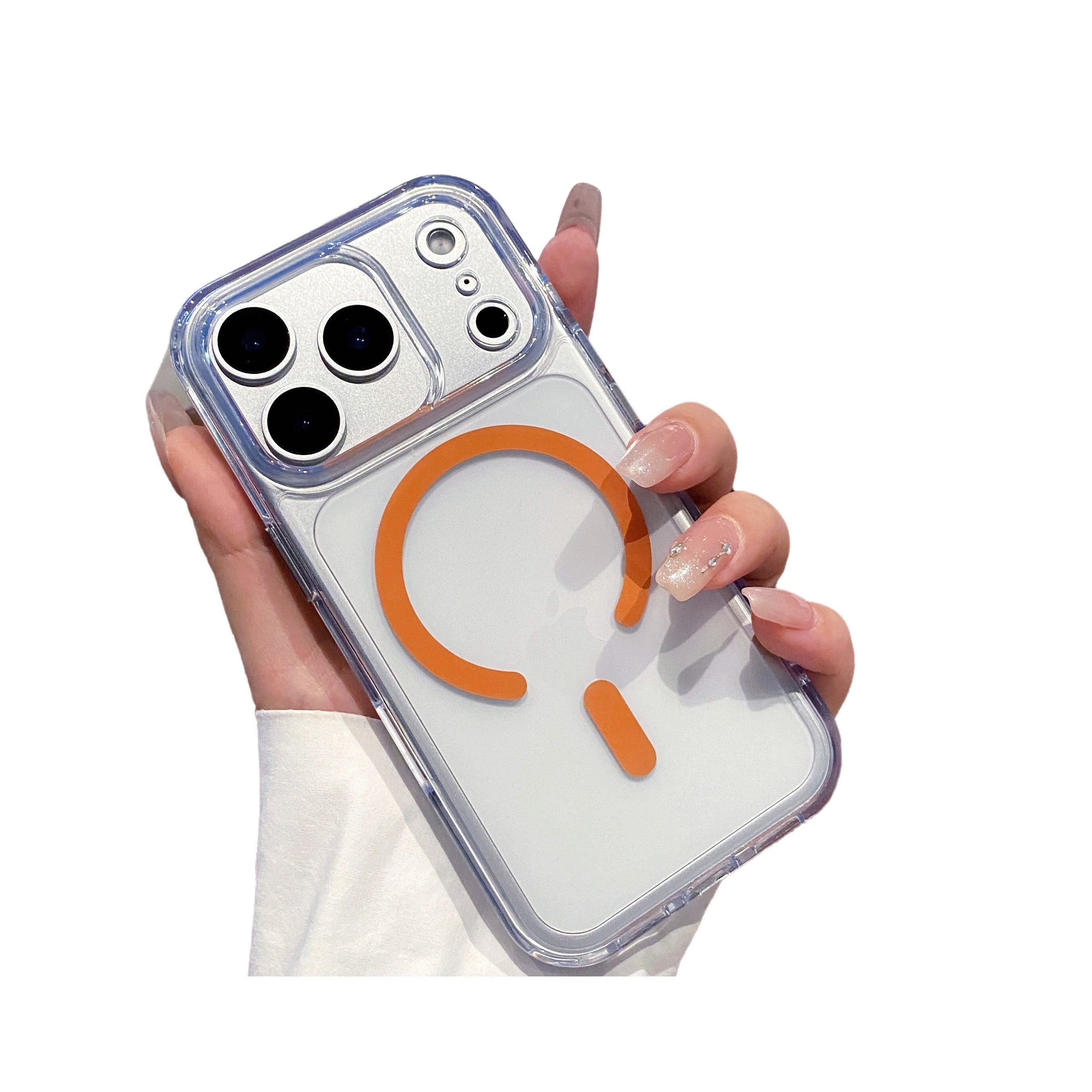 Transparent Compatible with MagSafe Case for iPhone