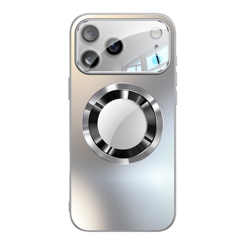 Camera Lens Protector Logo View Case for iPhone,Compatible with MagSafe