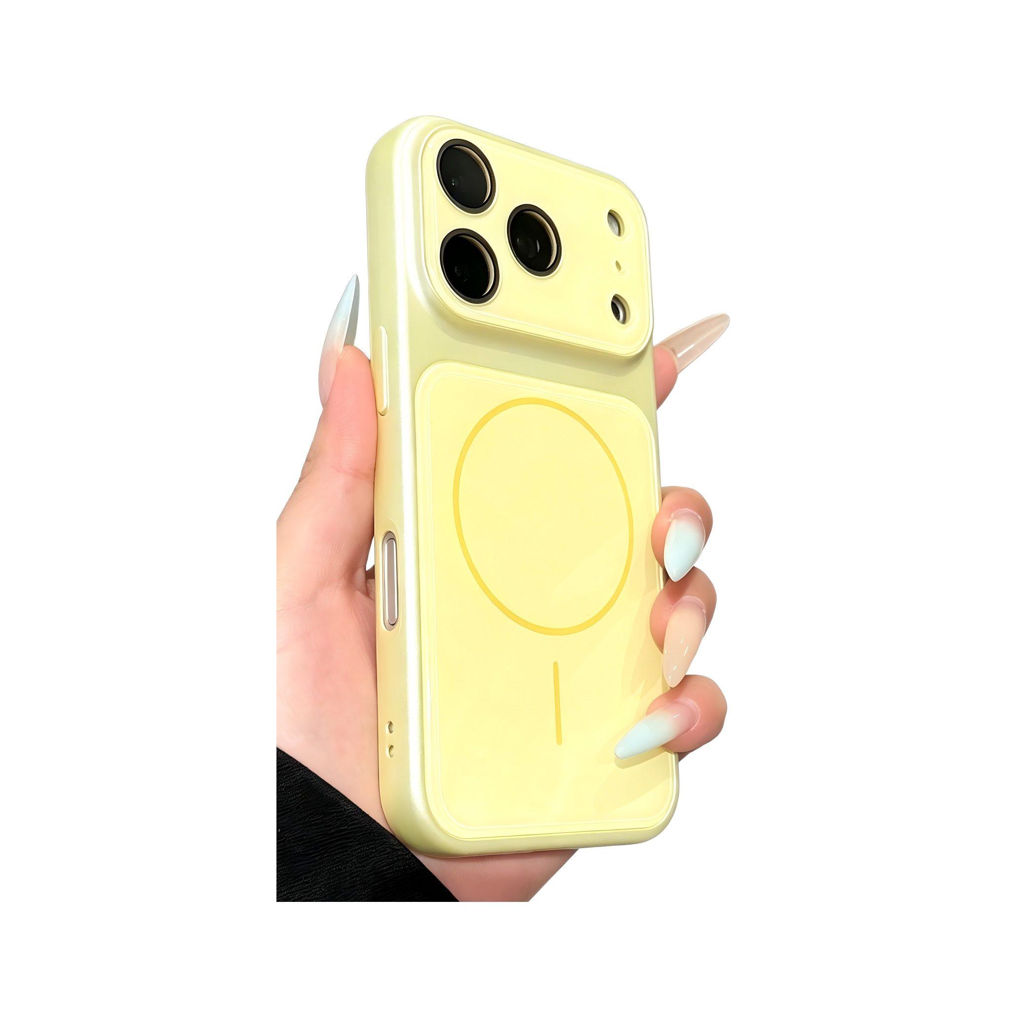 Matte Frame Compatible with MagSafe Case for iPhone