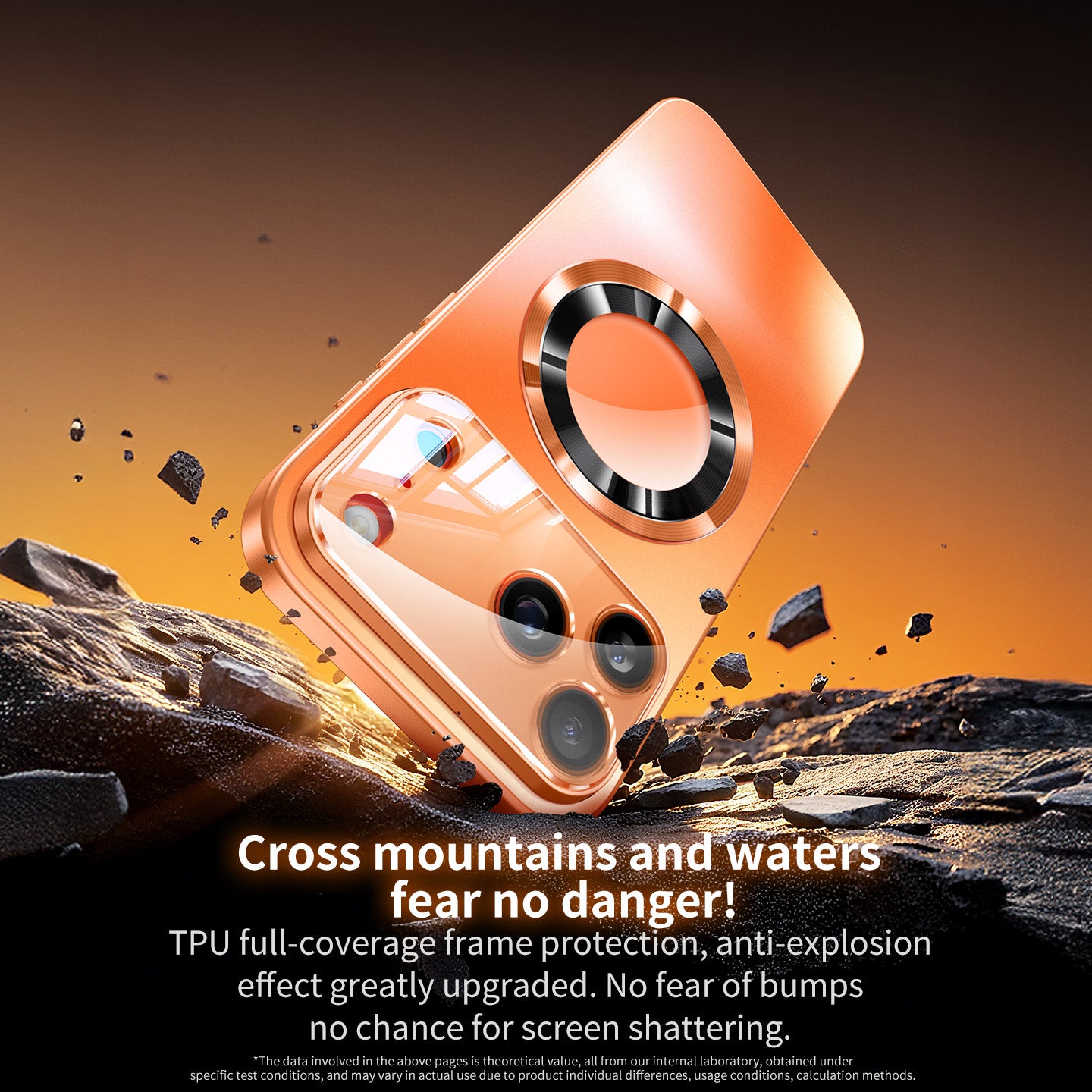 Camera Lens Protector Logo View Case for iPhone,Compatible with MagSafe