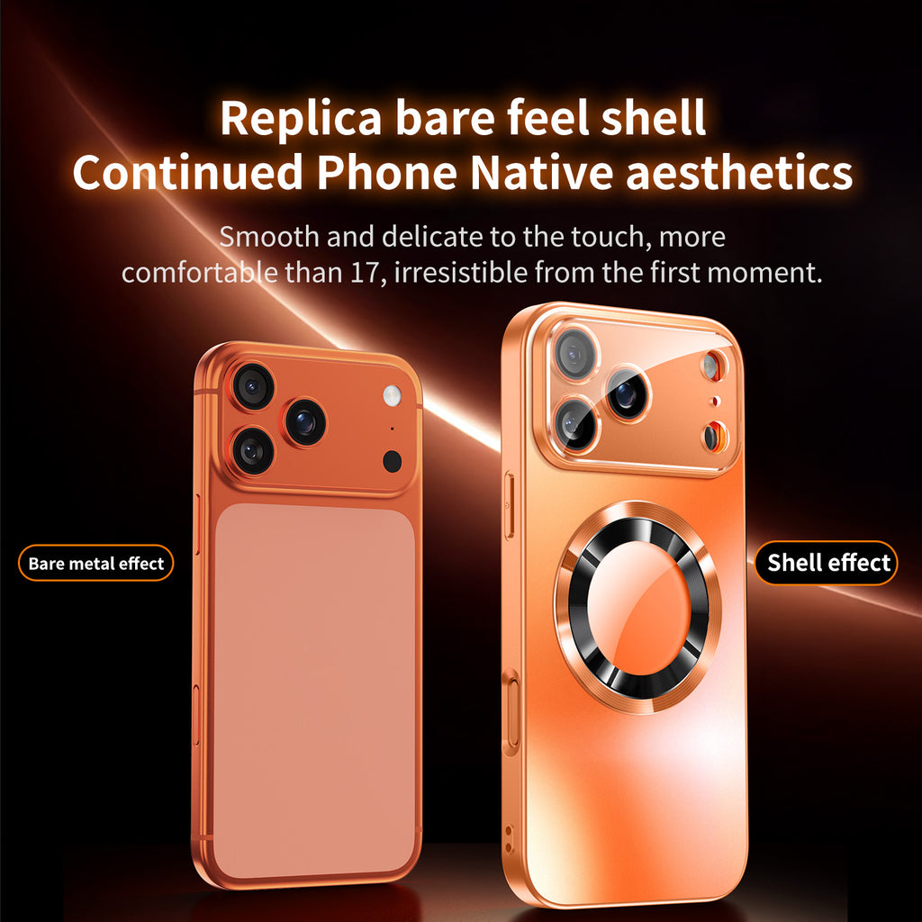 Camera Lens Protector Logo View Case for iPhone,Compatible with MagSafe