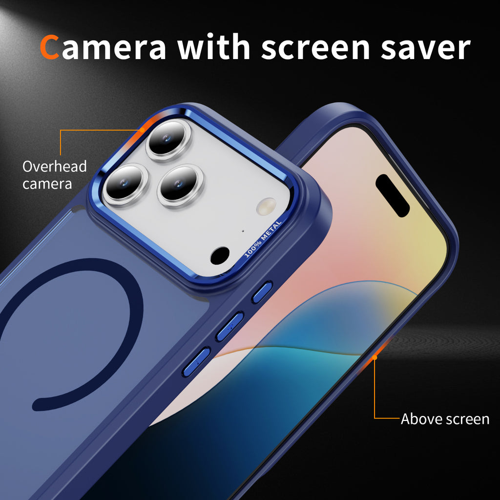 Translucent Matte Compatible with MagSafe Case for iPhone