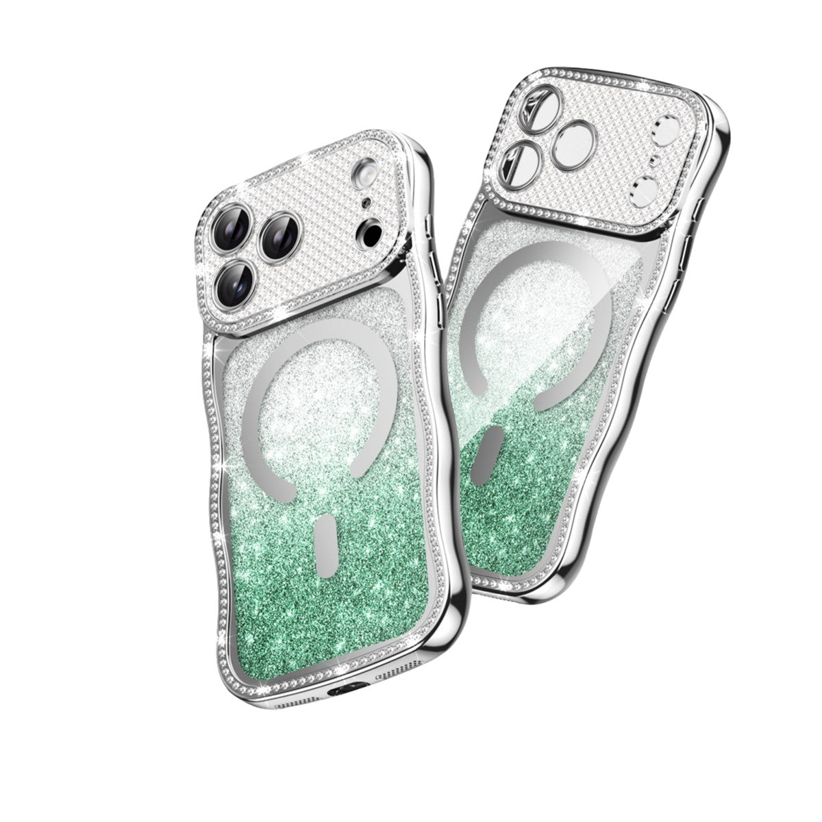 Glitter Diamond Compatible with Magsafe Case for iPhone