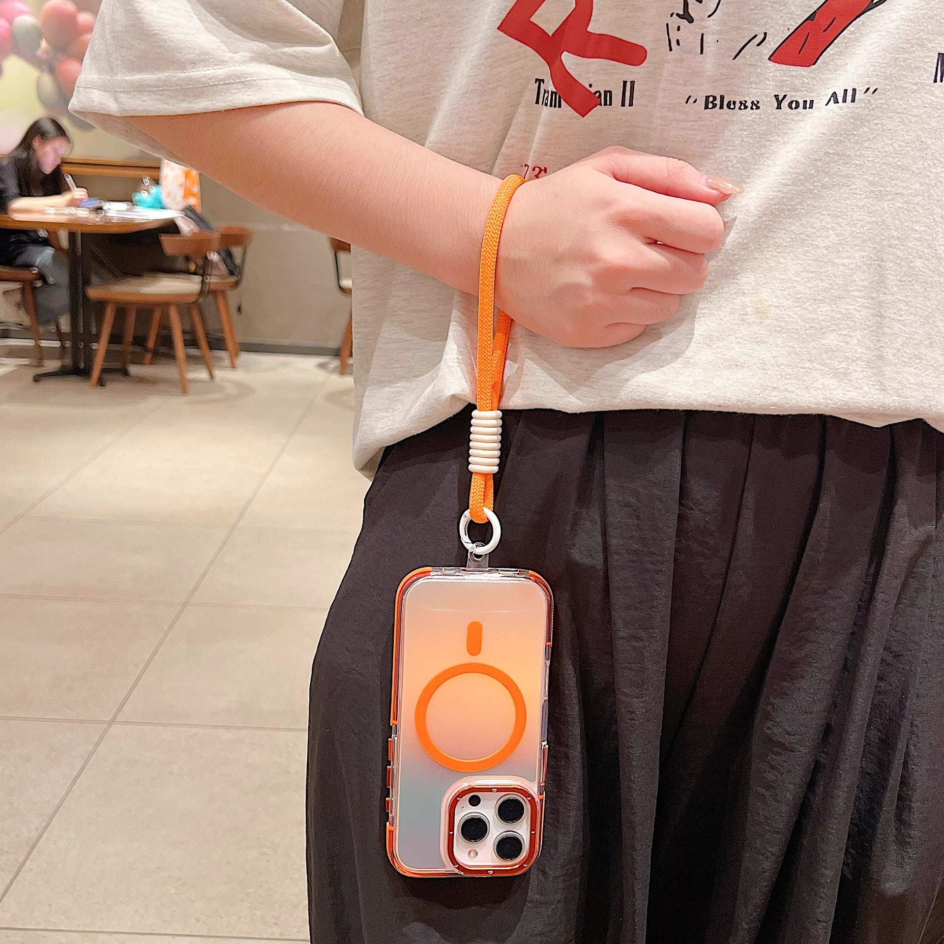 Laser Luster Case for iPhone,Compatible with Magsafe  Non-Slip Frame