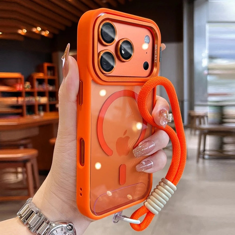 Camera Invisible Holder Kickstand Compatible with MagSafe Case for iPhone
