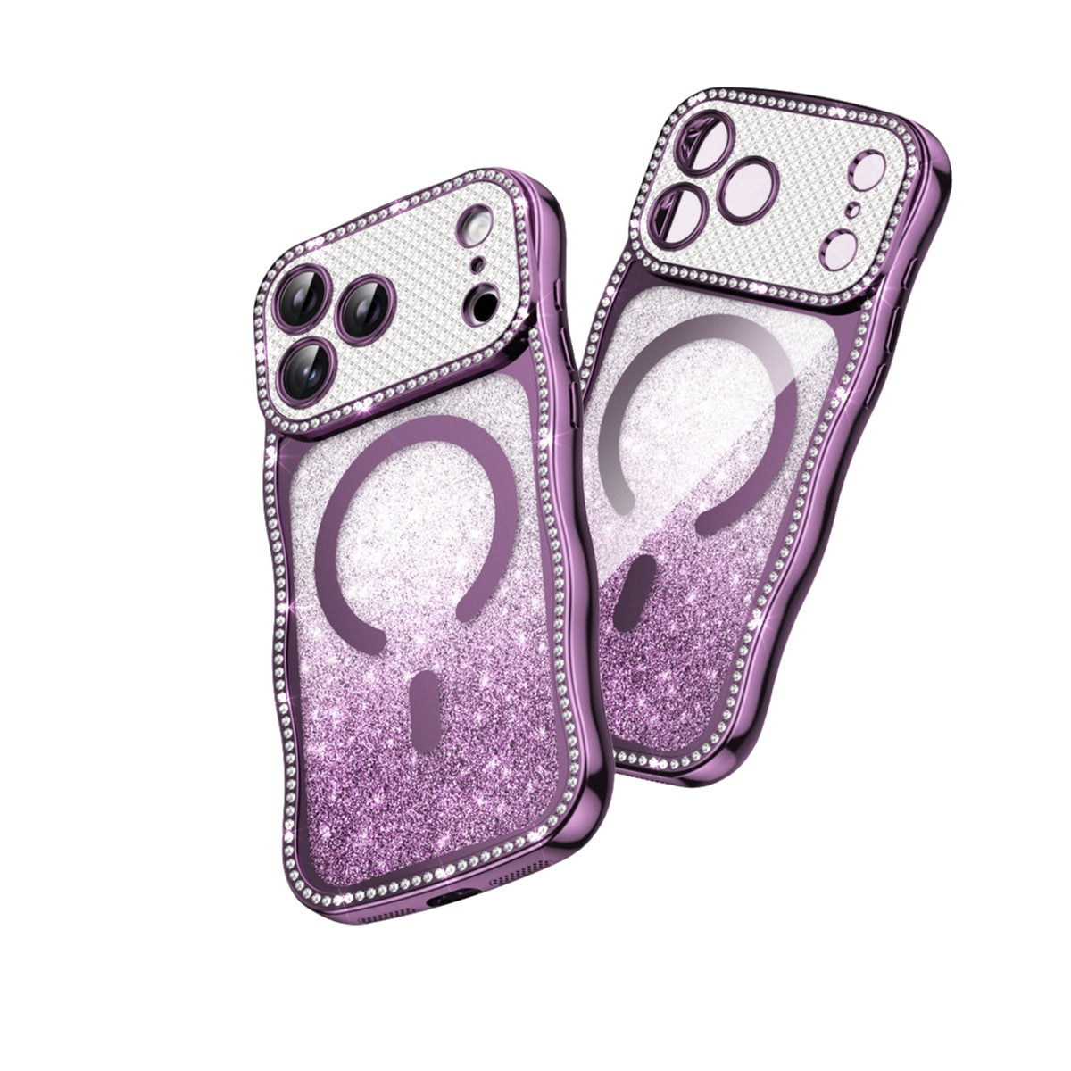 Glitter Diamond Compatible with Magsafe Case for iPhone