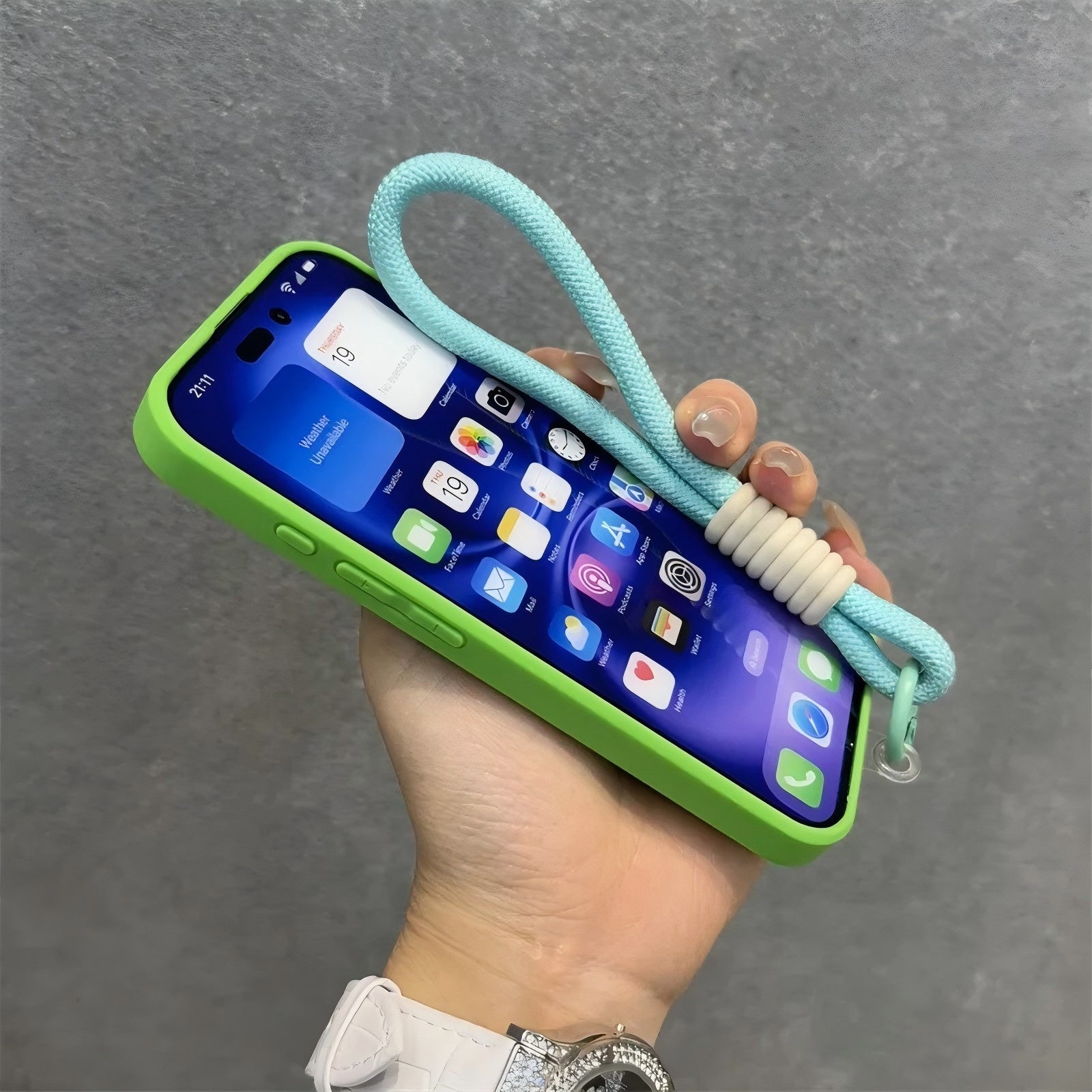 Liquid Silicone Bracelet Case for iPhone