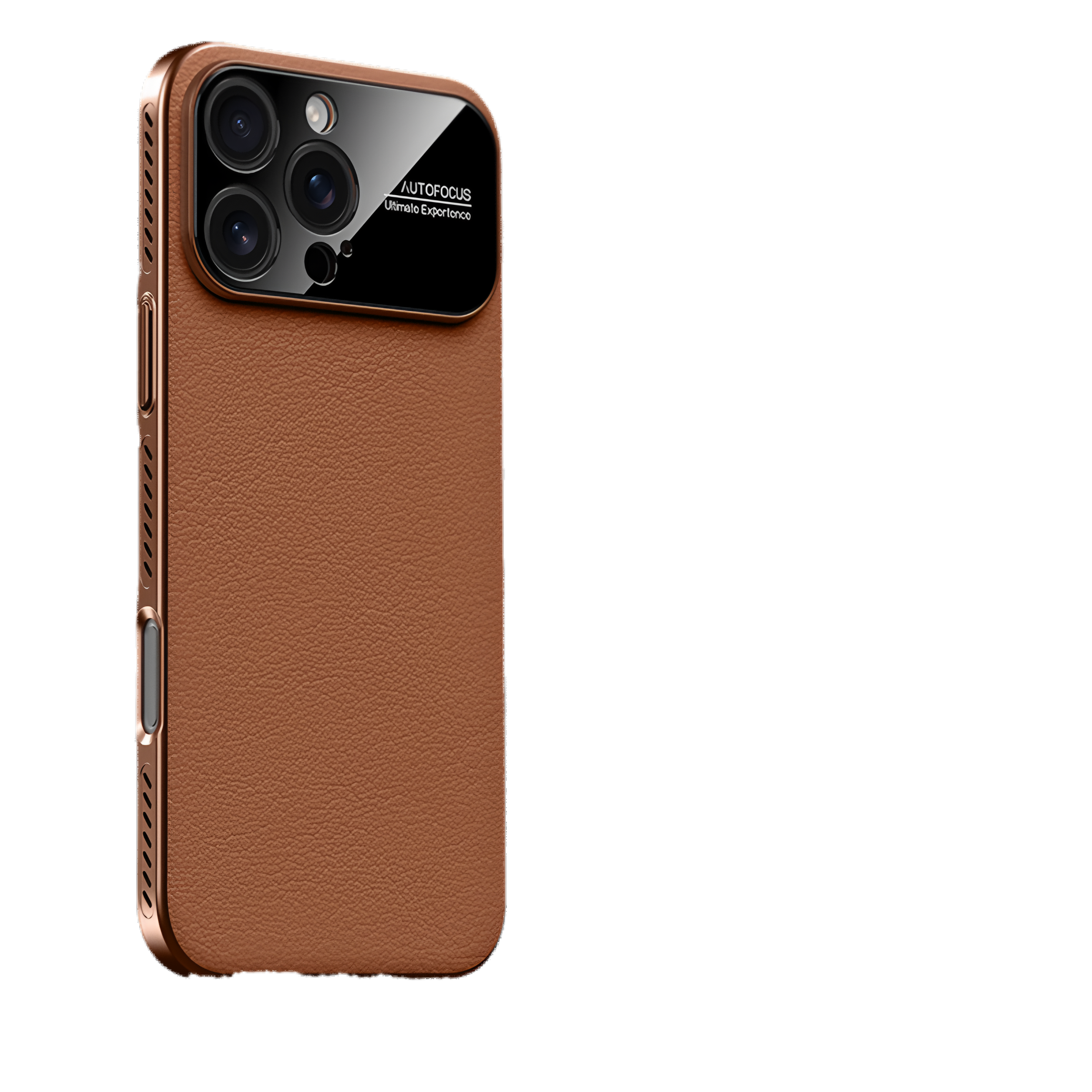 Leather Texture Case for iPhone,Breathable Bumper with Efficient Heat Dissipation