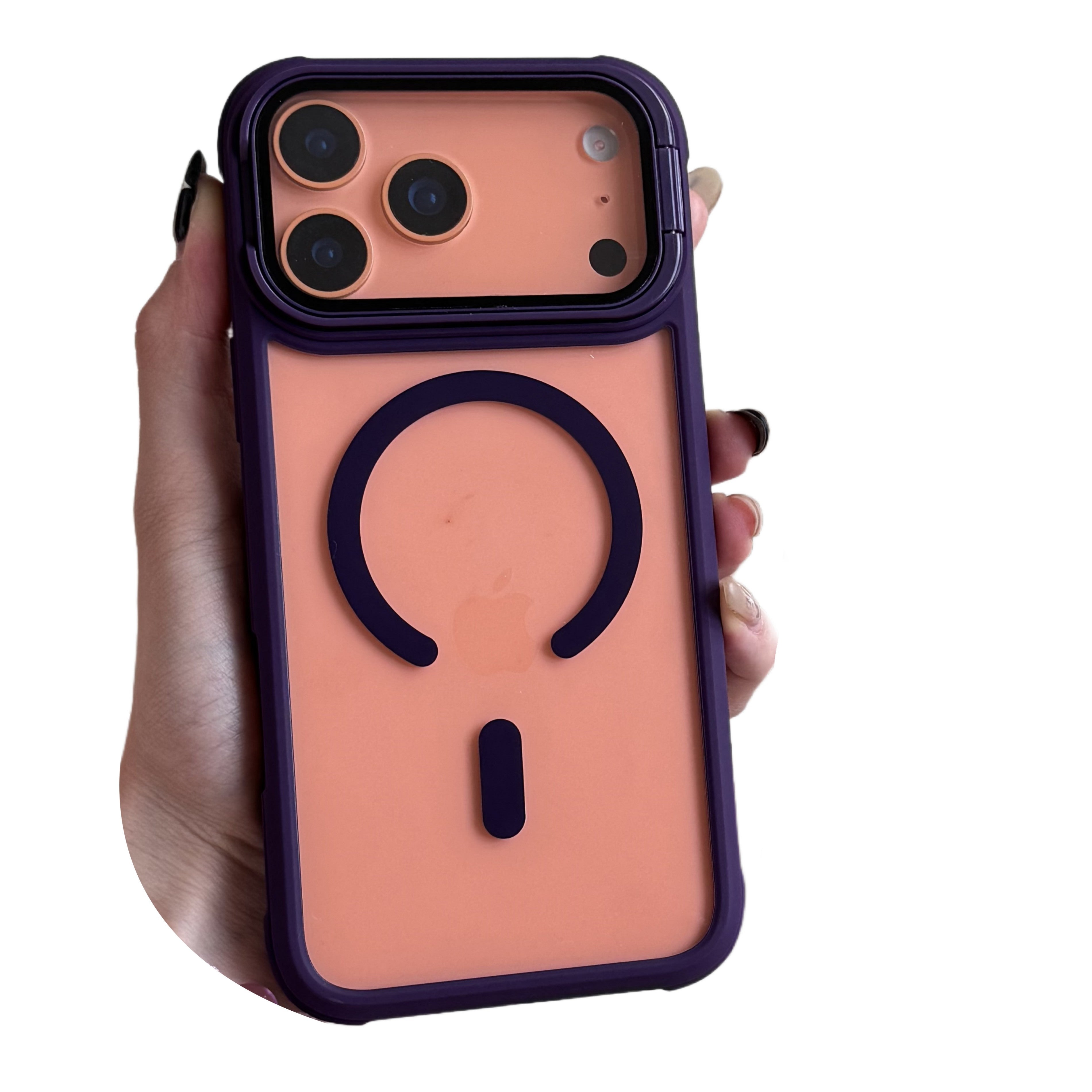 Camera Holder Kickstand,Four Corner Protection Compatible with Magsafe Case for iPhone