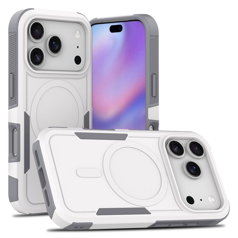 Heavy Duty Case for iPhone,Sliding Camera Cover with Rotate Ring Kickstand
