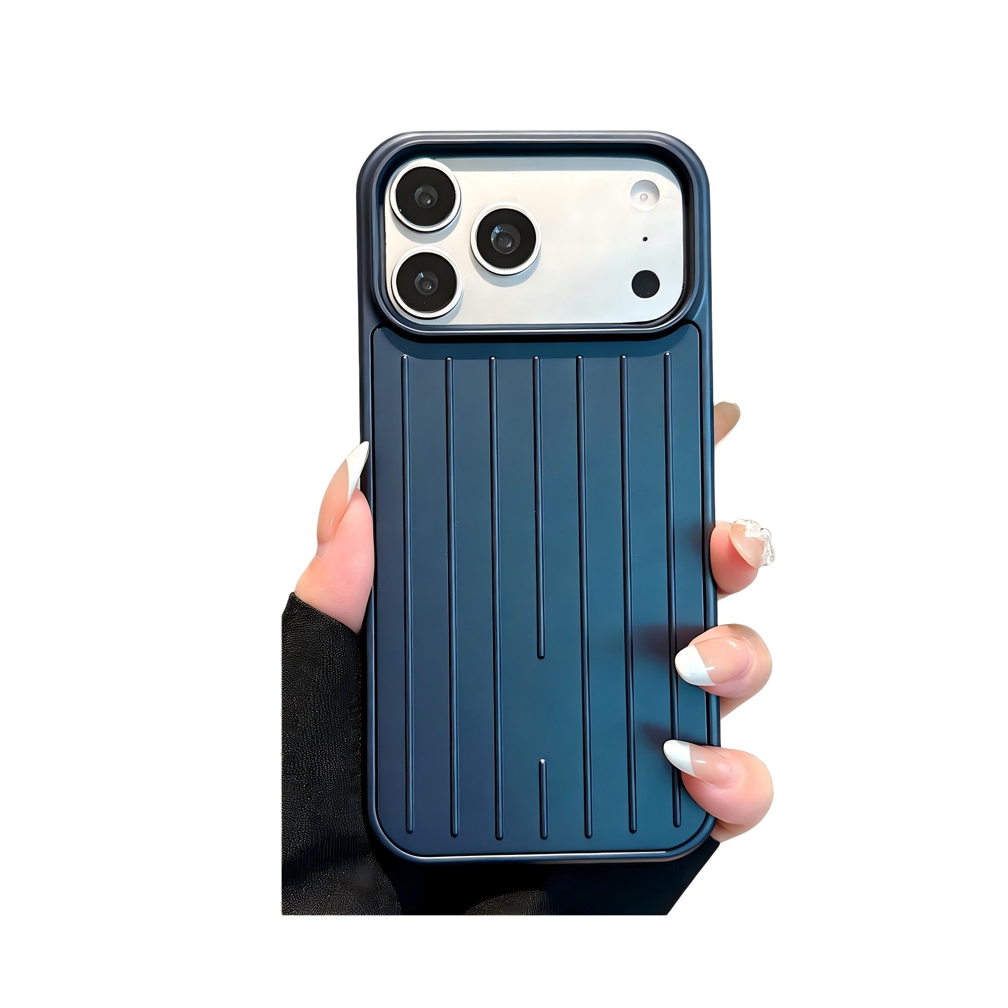 Compatible Striped Design Case for iPhone