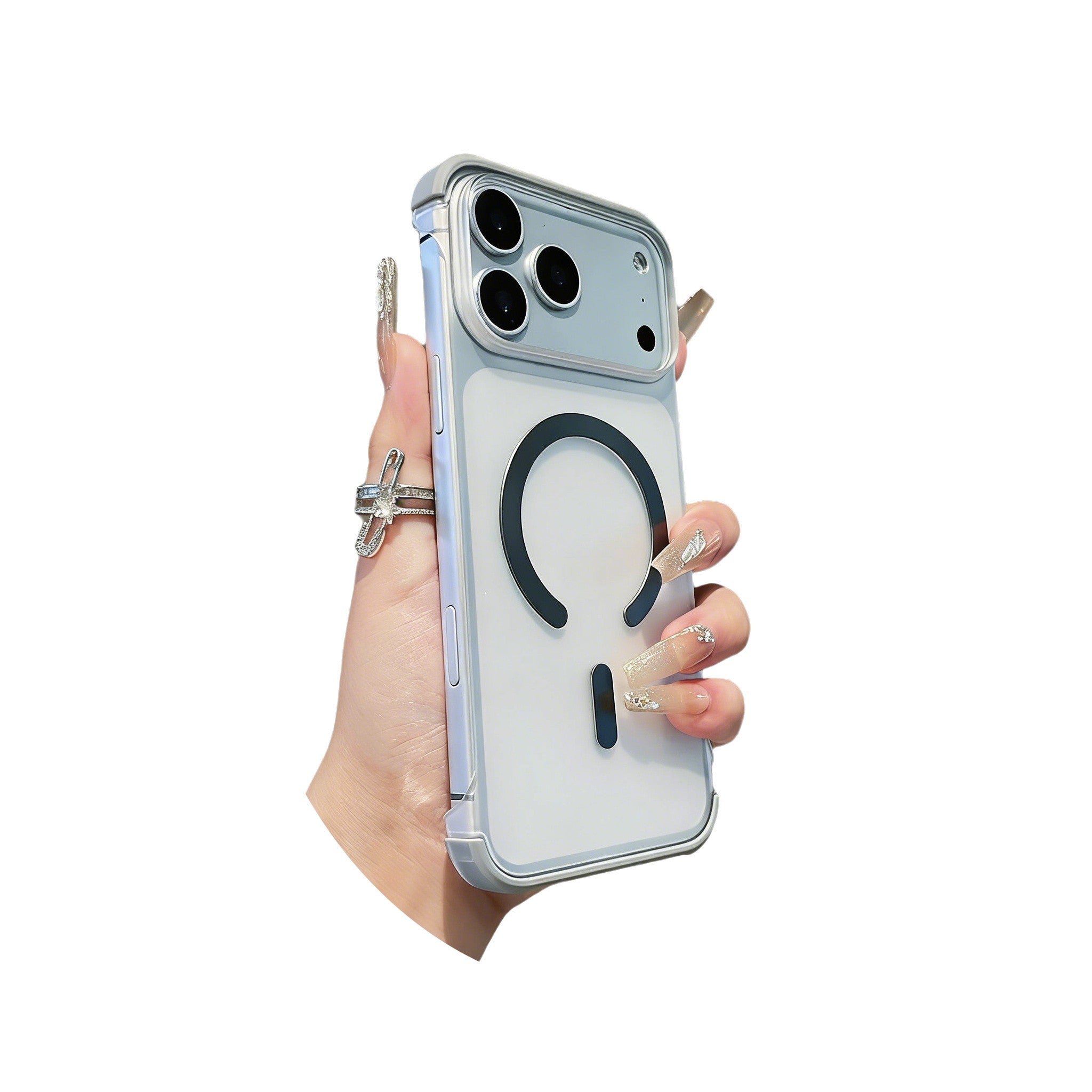 Frameless Compatible with Magsafe Case for iPhone