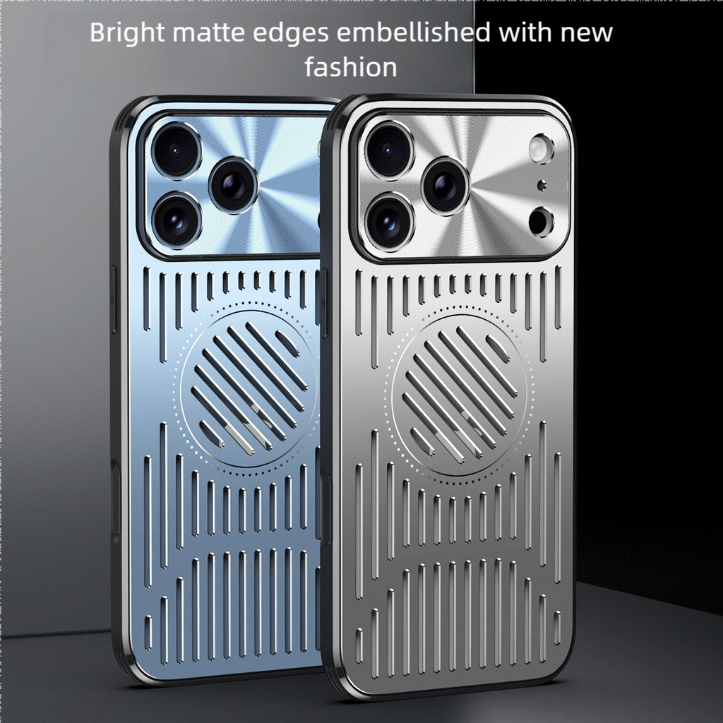 Aluminum Alloy Heat Dissipation Case for iPhone |Compatible with MagSafe