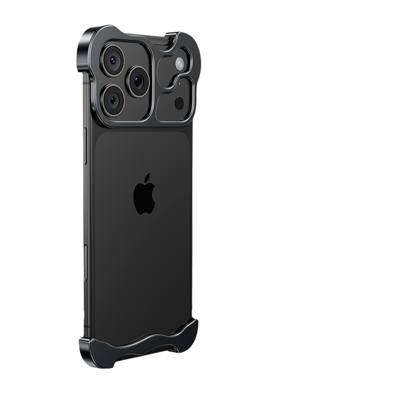 Minimal Metal Frameless Case for iPhone