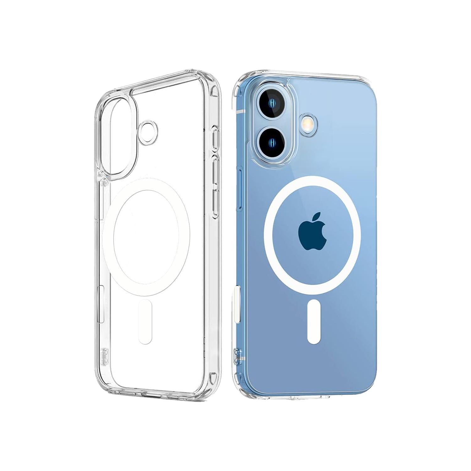 Transparent Compatible with MagSafe Case for iPhone